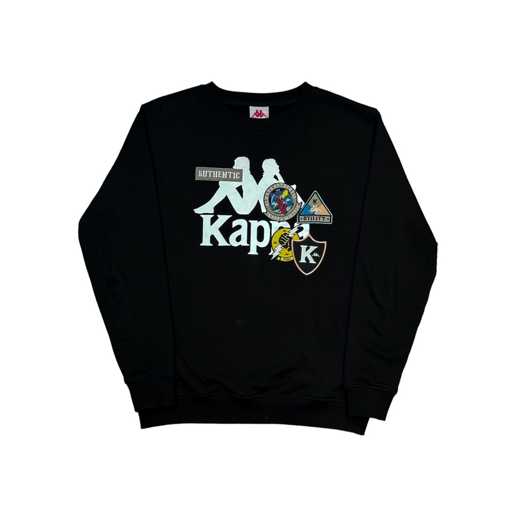 KAPPA Embroidery Patch Pullover Sweatshirt